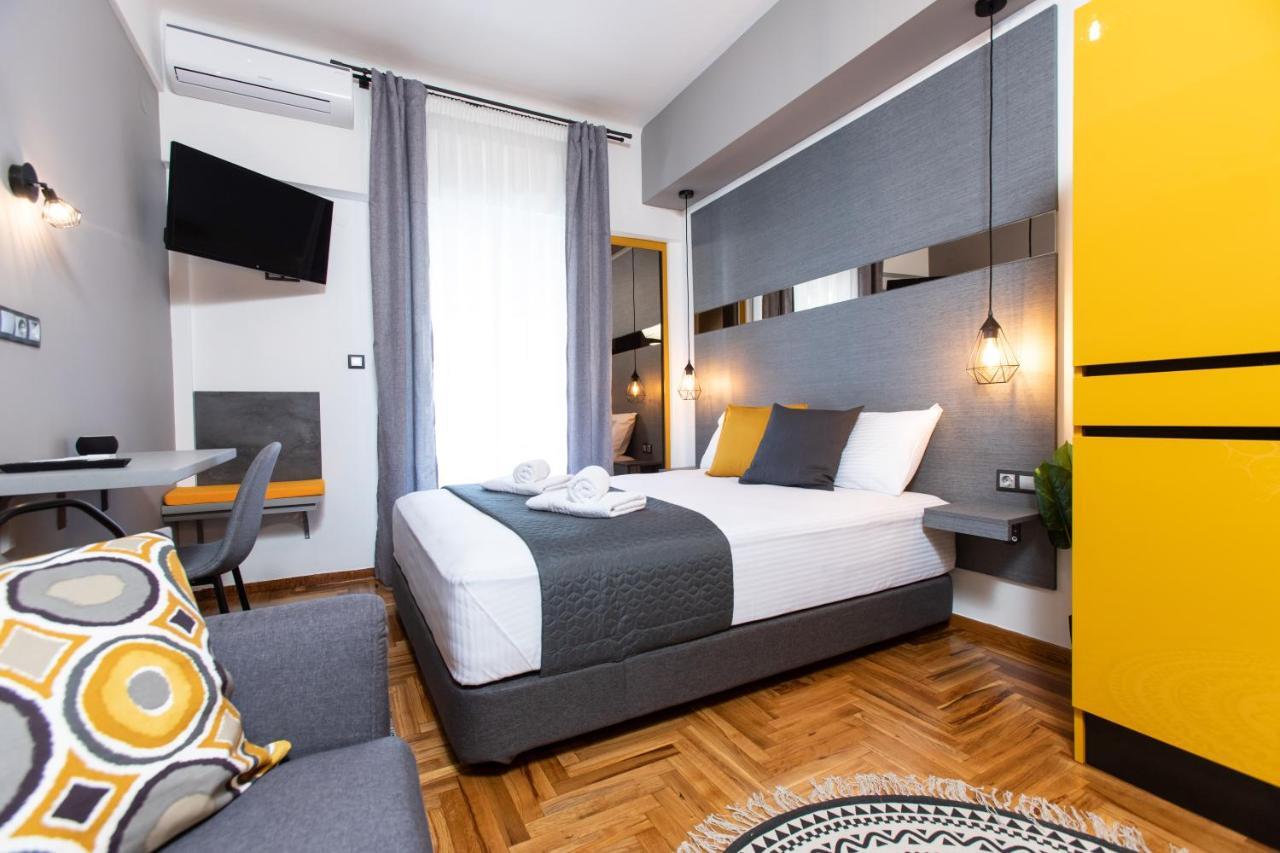 Downtown Luxury Boutique Suites : The Yellow Suite Thessaloníki Eksteriør billede