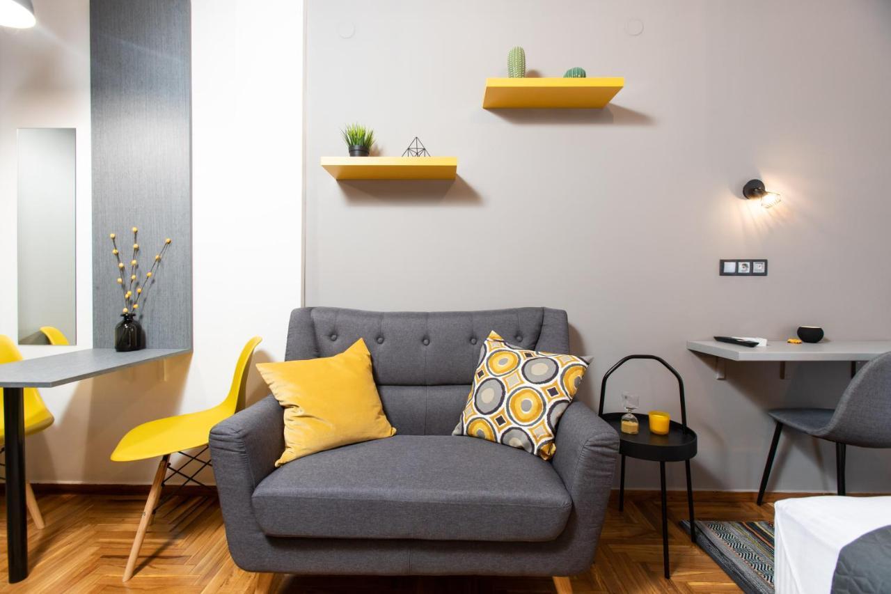 Downtown Luxury Boutique Suites : The Yellow Suite Thessaloníki Eksteriør billede